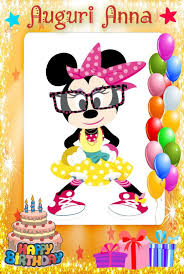 Compleanno Anna Cartoni Animati Topolino Walt Disney