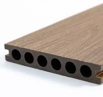 New Material Fire Rated Wood Plastic Composite Double Sided WPC Decking  Outdoor Flooring