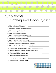Did you know that each nation. Free Printable Who Knows Mommy And Daddy Best Game