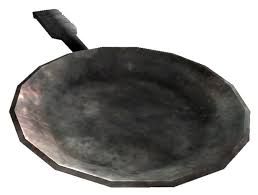 Doesn't get any simpler and easier than that! Metal Cooking Pan Fallout 3 Fallout Wiki Fandom