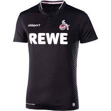 Premiere feierte das neue schwarze am 1. Uhlsport 1 Fc Koln Ausweichtrikot 18 19 Ka Schwarz