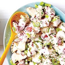 Pour vinegar into a large bowl. Bacon Potato Salad Recipe Myrecipes