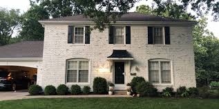 How to limewash a brick houserenos explains how he limewashed a brick house. Exterior Limewash Brick Painting In Worthington Ohio Before After Photos