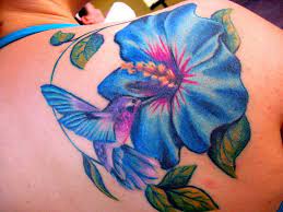 Tattoo By Wilderadventure On Deviantart Hummingbird Tattoos Hummingbird Tattoo Hibiscus Tattoo