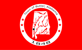 A printable pdf version of the flag is also available. Butler Alabama U S