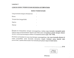 Memiliki pekerjaan tentu merupakan anugerah tersendiri buat setiap orang. Contoh Surat Pernyataan Kerja Bersedia Ditempatkan Dimana Saja Bagi Contoh Surat