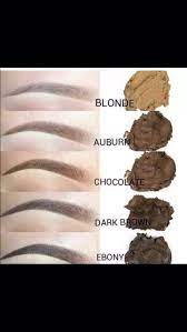 This will ensure the color stands out on your face, making your eyebrows look more defined. Choose The Correct Eyebrow Shade How To Color Eyebrows Eyebrow Shading Eyebrow Makeup
