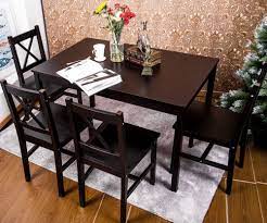 The average office chair height is not designed for a petite person. Dining Room Furniture 5 Pc Solid Wood Dining Set 4 Person Table And Chairs Buy Dining Table Chair Furniture Dining Room Furniture Product On Alibaba Com