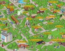 The city bumpers (with later additions). Cartoon City Map Freelancer