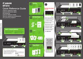 Mf driver installation guide (this manual includes instructions on how to install the printer driver. Canon I Sensys Mf3010