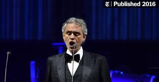 Ed il mio bacio scioglierà il silenzio che ti fa mia! Andrea Bocelli Won T Be Singing At The Trump Inauguration The New York Times