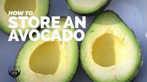 Cut your avocado in half and fill a glass or plastic. How To Keep Avocado Fresh Youtube