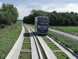 The Cambridge Guided Busway Light Rail Vehicle Future Concept Cars Eco City