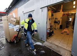 Hårt tryck när alla paket ska ut till jul