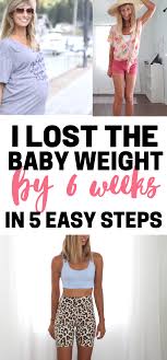 I Lost The Weight By 6 Weeks Postpartum The Postpartum Cure Lose Baby Weight Baby Weight Third Baby
