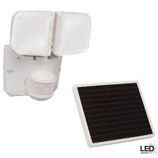 Defiant Flood Lights 180 Degree Outdoor White Motion Activated