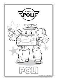 Activities Robocar Poli Robocar Poli Kids Coloring Books Drawing For Kids