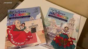Enjoy a dress coloring page with your little one, and add some festive flair to this folklorico dress. Local Group Creates Folklorico Coloring Books Abc30 Fresno