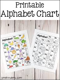 Free pdf alphabet charts with letters a to z in 7 different color themes. Alphabet Printables For Pre K Preschool Kindergarten Prekinders