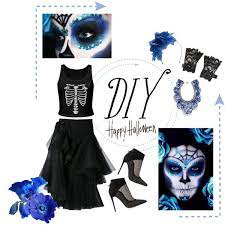 Diy Sugar Skull Costume Sugar Skull Costume Sugar Skull Costume Diy Sugar Skull Costume Outfit