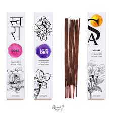 Swara Perfumery Incense Stick On Behance Incense Packaging Incense Sticks Incense