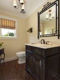 Half Baths Design Ideas Pictures Remodel And Decor Wood Bathroom Vanity Bathroom Design Dark Wood Vanity Bathroom