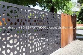Maybe you would like to learn more about one of these? Villa Garden Decoration Powder Coated Laser Cut Screen Aluminum Garden Fence Panels