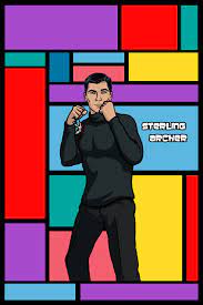 #archer #archer fx #sterling archer #lana kane #pam poovey #cheryl tunt #mallory archer #archer #sterling archer #ray gillette #mine #my gifs #mine: Sterling Archer Iphone Wallpaper Hd 640x960 Wallpaper Teahub Io