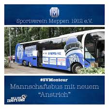 Fc ingolstadt v sv meppen. Mannschaftsbus Mit Neuem Sv Meppen 1912 E V Facebook