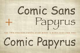 Comic sans font copy and paste. Comic Papyrus Font Finally Befonts Com