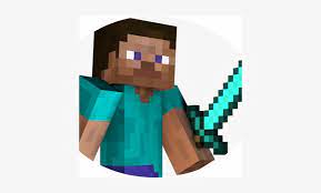 Lots of steve sword minecraft to choose from. Download Minecraft Steve With Diamond Sword Png Image With No Background Pngkey Com