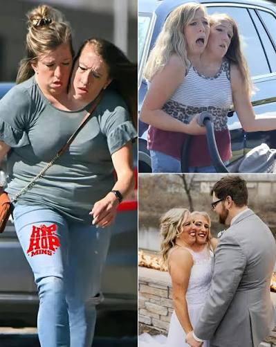 Abby and Brittany, the conjoined twins, are causing marriage cha0s because  they share the same private part. Although it's discovered that they share one  body, they have two heads, two hearts, and