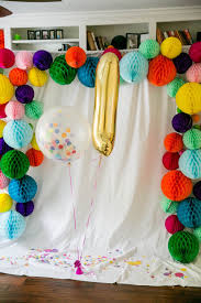 Creative Birthday Themes For Kids First Birthday Confetti Theme Party Kids Houston Bright Colorful Modern Creative Ideas Colorful Birthday Party Confetti Birthday Party First Birthday Parties