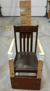 Electric Chair Stage One Used All Scrap Wood With Old Chair Next To Paint It Outdoor Glider Chair Cheap Chairs Old Chair