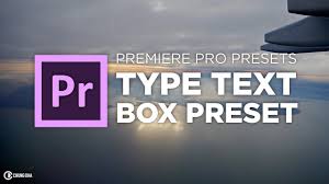 15 logo for adobe premiere pro intro template free download. Type Text Box Preset Adobe Premiere Pro Tutorial Chung Dha Youtube