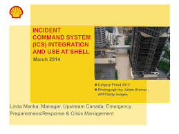 Shell Incident Command System Ics Integration Use