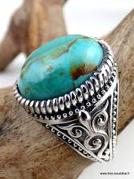 Ring Man Turquoise Gem Stone Silver Qc22 Throat Chakra Turquoise Rings Turquoise Ring Turquoise Stone Jewelry