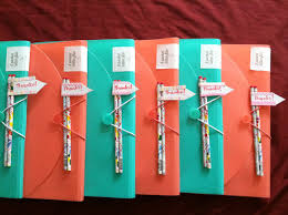 Birthday Return Gifts Under 5 Bday Favor Return Gifts Under 5 With Back To School Deals Folder Contains A Few Items Like Gel Pens Glue And Notep Gel Pens Back To School Deals Note Pad