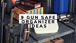 There are a variety of factors that determine this price including brand, size, and in order to avoid the hassle of bolting your safe down, choose a heavier model. 9 Gun Safe Organizer Ideas