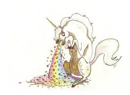 Kotzendes Einhorn | Unicorn, Humanoid sketch, Art