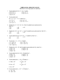 Jadi limit fungsi adalah suatu nilai yang didekati oleh fungsi fx jika variabel x mendekati suatu nilai tertentu. Soal Un Turunan Fungsi Aljabar Cara Golden