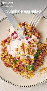 Jamie Oliver S Sunshine Egg Salad In 2020 Delicious Healthy Recipes Jamie Oliver Recipes Recipes