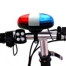 Optimal Bike Shop Police Siren Sound Horns Cop Bicycle Led Lights Loud Kids Gift Police Car Lights Bike Lights Led Police Cars