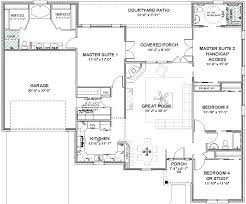Our 2 bedroom floor plans come in many architectural designs to meet your style and needs. 4 Bedroom 2 Story House Plans With Master Bedroom On First Floor Novocom Top