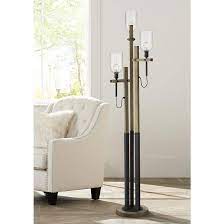 Giddeon Faux Wood Grain Rustic 3 Light Tree Floor Lamp 79y03 Lamps Plus Black Floor Lamp Living Room Floor Lamps Living Room Tree Floor Lamp