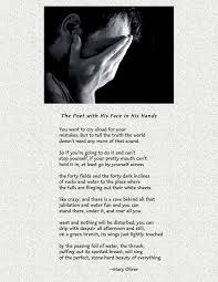 The Perfect Stone Hard Beauty Of Everything Mary Oliver The Poet With His Face In His Hands Poetic Words Mary Oliver Poems Poetry Words