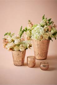 Late Afternoon Vases Rose Gold Wedding Decor Rose Gold Vase Gold Wedding Decorations