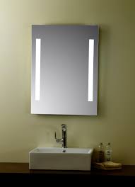 In compact bathrooms, a lighted vanity mirror allows you to accomplish two tasks at once by providing reflection for any vanity needs as well as an ample source of functional light. Livorno Lighted Vanity Mirror Led Bathroom Mirror