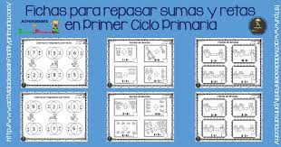 1 de abril de 2020. Fichas Para Repasar Sumas Y Restas En Primer Ciclo Primaria