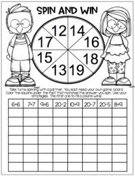 Addition And Subtraction To 20 Focus Chart Tools Games And Activities